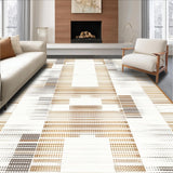 Ultra Soft Area Rug, Non Slip, Stain Resistant, Washable Area Rugs for Living Room, Bedroom, Fun Quirky Wildlife Pattern(Beige)