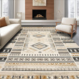 Ultra Soft Area Rug, Non Slip, Stain Resistant, Washable Area Rugs for Living Room, Bedroom, Soft Neutral Chunky Weave(Beige)