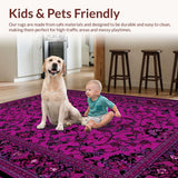 Classic Baroque Textured Appeal(Pink)