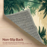 Elegant Earthy Leafy Motif(Green)