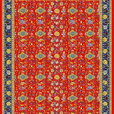 Vibrant Multicolor Trellis Design(Red)