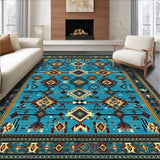 Intricate Patterned Ethnic Charm(Blue)