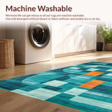 Contemporary Vibrant Tiled Design(Blue)