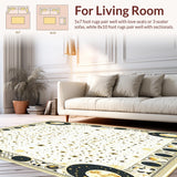 Celestial Stars Area Cream & Black(White)