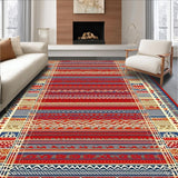 Artful Wavy Retro Elegance(Red)