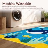 Dynamic Marine Life Educational Design(Blue)