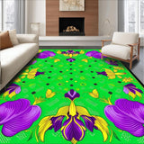 Festive Lobster Iris Motif(Green)