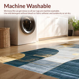 Artistic Navy and Gold Mosaic Theme(Blue)