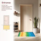 Cheerful Bright Striped Design(Blue)