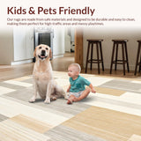 Beige Serenity Area Elegant Faux Fur for Home Decor(Beige)