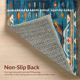 Chic Ethnic Patterned Elegance(Blue)