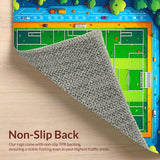 Vivid Child Friendly Cityscape Design(Green)