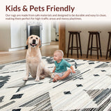 Unique Textured Tiled Arrangement(Gray)