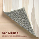 Elegant Creamy Geometric Motif(Beige)