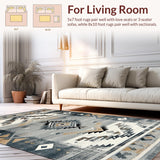 Cultural Geometric Grey Palette(Gray)