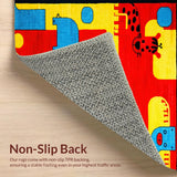 Cheerful Multicolored Educational(Red)