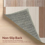 Ultra Soft Area Rug, Non Slip, Stain Resistant, Washable Area Rugs for Living Room, Bedroom, Elegant Natural Fiber Composition(Beige)