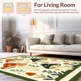 Lively Illustrative Mushroom(Beige)