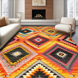 Stylish Checkered Design with Flair(Orange)