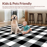 Cozy Classic Checkered Aesthetic(Black)