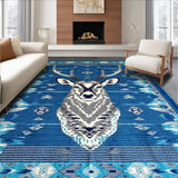 Dynamic Blue and Gray Ethnic Style(Blue)