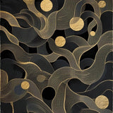 Sleek Minimalist Textured Accent(Black)