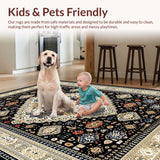 Chic Jute Circle Design Element(Black)