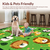 Lively Safari Creature Illustrations(Green)