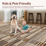 Chic Lattice Design in Brown Shades(Gray)