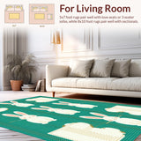 Charming Coastal Inspired Entryway Decor(Green)