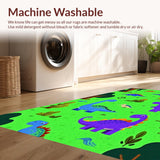 Fun Filled T Rex and Friends Scene(Green)