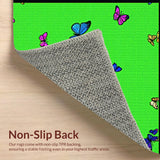 Delicate Leafy Green Butterfly Aesthetic(Green)