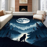 Celestial Wolf Nighttime Aesthetic(Blue)