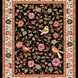 Striking Elegant Floral Composition(Black)
