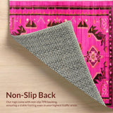Rustic Preppy Textured Delight(Pink)