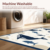Distinctive Contemporary Whale Artwork(Beige)