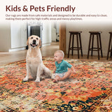 Luxurious Colorful Abstract Art(Orange)