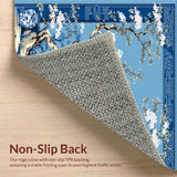 Rustic Earthy Floral Embellishments(Blue)