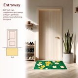 Nature Inspired Daisy Delight(Green)