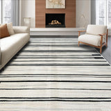 Ultra Soft Area Rug, Non Slip, Stain Resistant, Washable Area Rugs for Living Room, Bedroom, Elegant Earthy Tone Geometric Design(Gray)