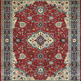 Ultra Soft Area Rug, Non Slip, Stain Resistant, Washable Area Rugs for Living Room, Bedroom, Vintage Low-Pile Laundry Room Carpet Teal(Red)