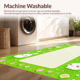 Joyful Pastel Flower Accent(Green)