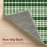 Vibrant Cozy Tartan Design Elements(Green)