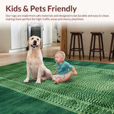 Lively Creature Themed Bathroom Elegance(Green)