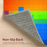 Lively Modern Abstract Motif(Blue)