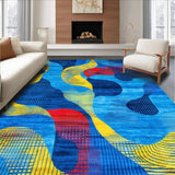 Eclectic Artistic Color Splash(Blue)