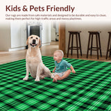 Elegant Minimalist Checked(Green)