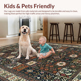 Contemporary Patchwork Color Splash(Black)