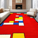 Dynamic Rainbow Patterned Playmat(Red)