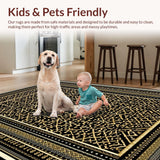 Contemporary Lattice Patterned Sophistication(Black)